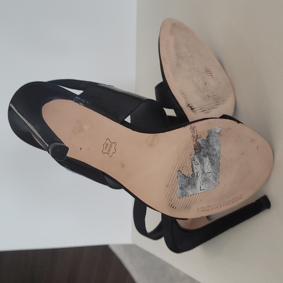 BCBG Maxazria Black Slingbacks  Size 7.5 (fits a size 8) - Picture 4 of 6